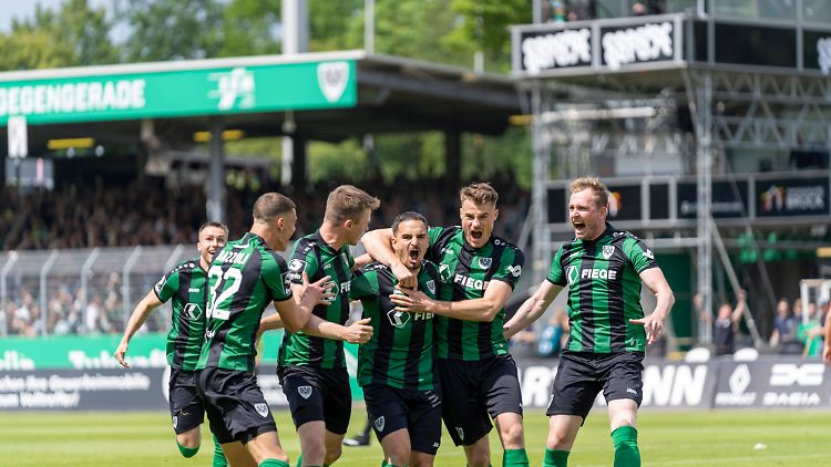 Unaufhaltsam Richtung Liga zwei: Die Preußen aus Münster.