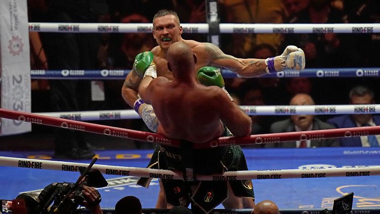 Plötzlich war er zurück: Oleksandr Usyk vermöbelt Tyson Fury.