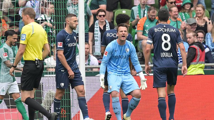 Riemann am letzten Bundesliga-Spieltag in Bremen.