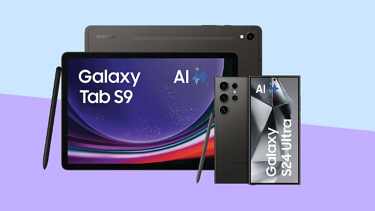 Zwei auf einen Streich: Galaxy S24 Ultra und Galaxy Tab S9 gibt es bei o2 zusammen für einen Euro.