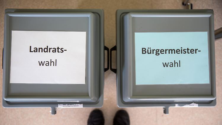 Am Sonntag wählen die Thüringer unter anderem in 13 von 17 Landkreisen die Landräte und in allen fünf kreisfreien Städten die Oberbürgermeister. 