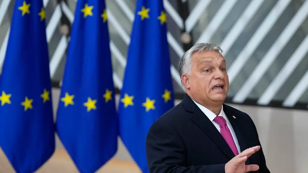 Der-ungarische-Ministerpraesident-Viktor-Orban-sehe-keinen-Anlass-ungarische-Steuergelder-in-das-EU-Budget-fuer-Ukraine-Hilfen-fliessen-zu-lassen