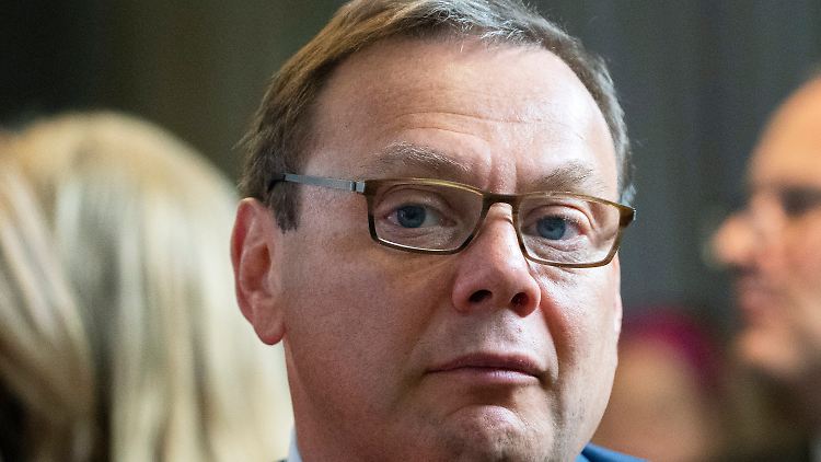 Der russische Oligarch und Mitbegründer der Alfa-Gruppe Michail Fridman auf einer Konferenz der israelischen Stiftung Keren Hayesod in Moskau im Jahr 2019.