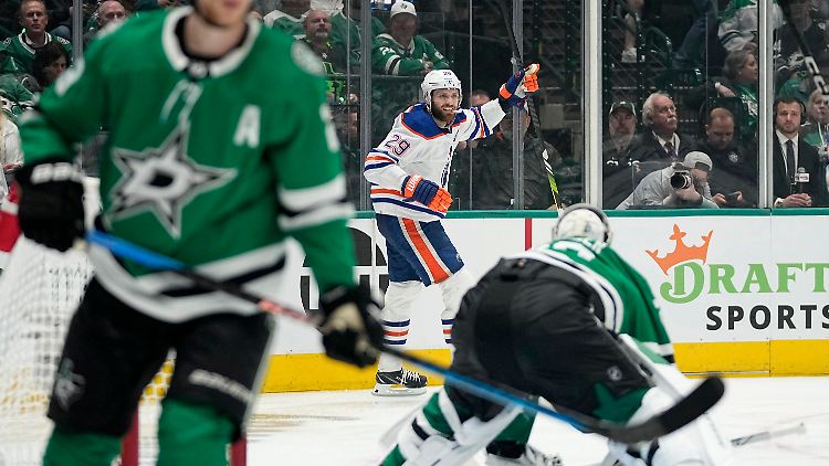 Leon Draisaitl erzielte das 1:0 für die Oilers.