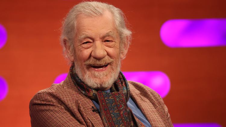 McKellen im Februar in einer TV-Show - kurz vor seinem 85. Geburtstag.