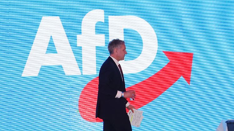 AfD-Landeschef Björn Höcke hofft auf deutlich mehr Kommunalmandate für seine Partei - und auch auf Bürgermeister- und Landratsposten.