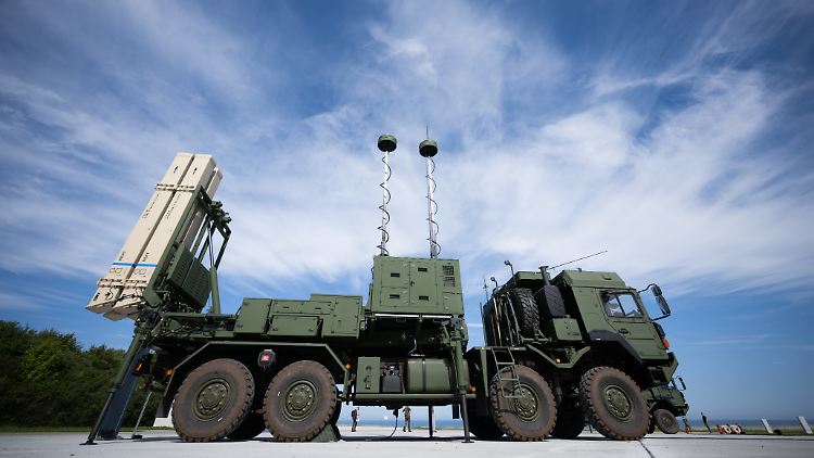 Im Kampf gegen Luftangriffe setzt die Ukraine auch auf IRIS-T-Systeme.