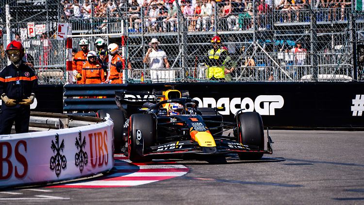 Max Verstappen fühlt sich in Monaco in seinem Red Bull nicht recht wohl.