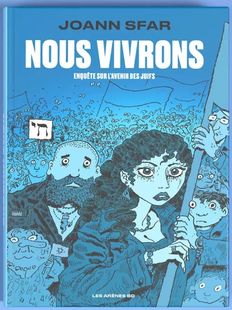 "Nous Vivrons" (Wir werden leben) ist bisher nur auf Französisch erschienen. Das hebräische Zeichen auf dem Cover bedeutet Chai - Leben.
