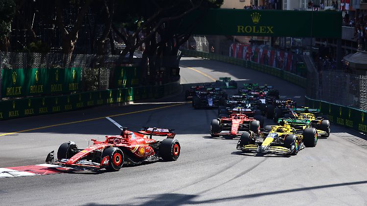 Charles Leclerc feierte beim F1-GP einen Start-Ziel-Sieg.
