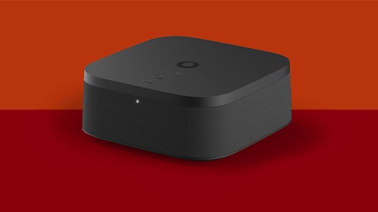 Satter Klang inklusive: die neue Vodafone-Box Giga TV Home Sound.