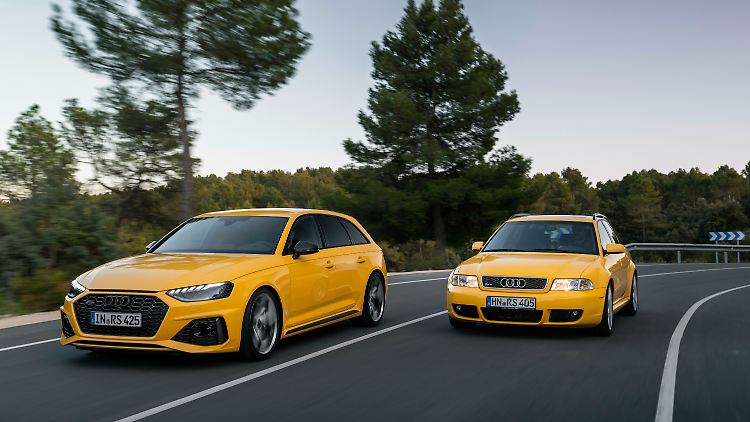 Als Hommage an den RS 4 Avant von 1999 hat Audi den aktuellen RS4 Avant als Sondermodell "edition 25 years" aufgelegt.