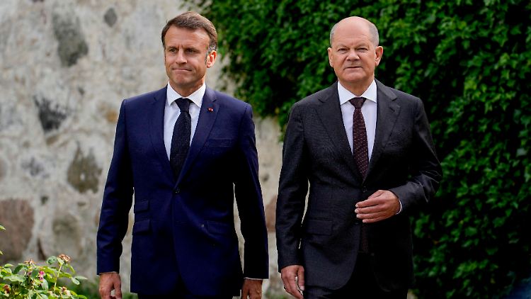 Sind sich nicht immer einig: Macron und Scholz 