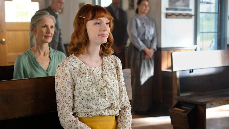 Mamie Laverock in einer Szene der Netflix-Serie "Die Coal Valley Saga". 