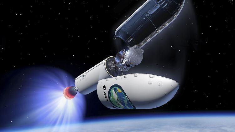 "Earthcare" soll die Wechselwirkung von Wolken, Aerosolen und Sonneneinstrahlung in der Atmosphäre untersuchen.