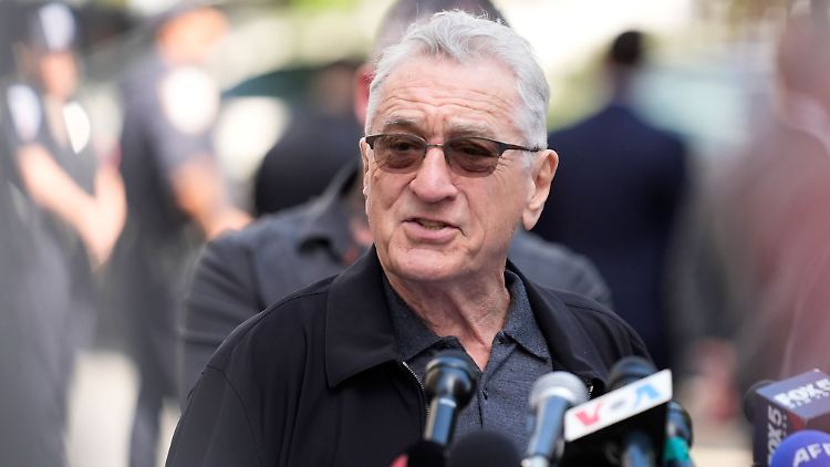 Vater von sieben Kindern: Robert De Niro.