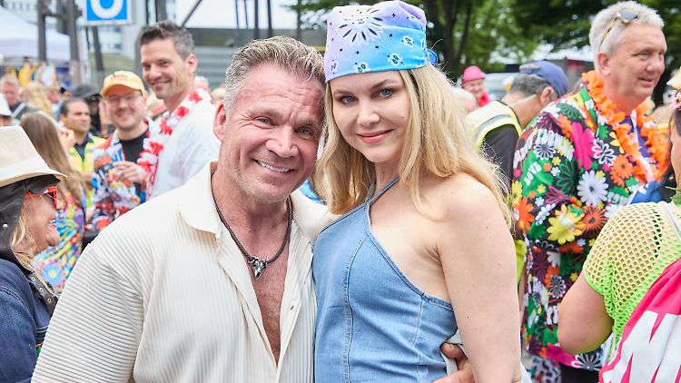 Offiziell bleibt es dabei - sie sind nur Freunde: Peter Klein  und Yvonne Woelke.
