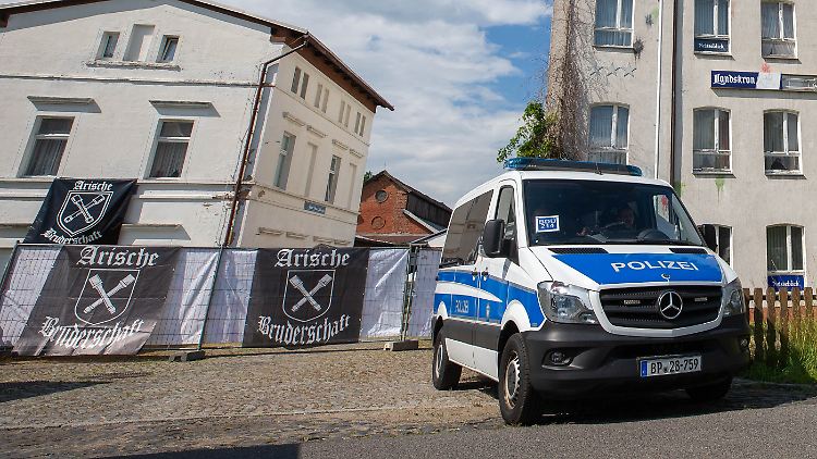Ein Hotel im sächsischen Ostritz - hier organisieren Rechtsextreme regelmäßig Festivals und andere Veranstaltungen. 