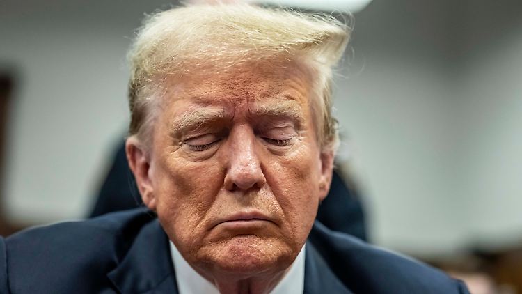 Muss sich alles anhören: Donald Trump