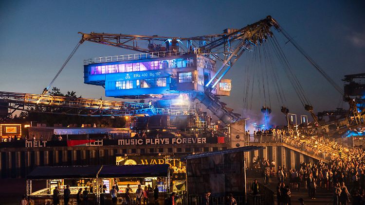 Fans können auf dem Melt-Festival noch einen Sommer lang tanzen.