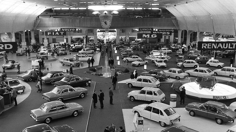 Die 40. Ausgabe des Genfer Autosalon im März 1970.