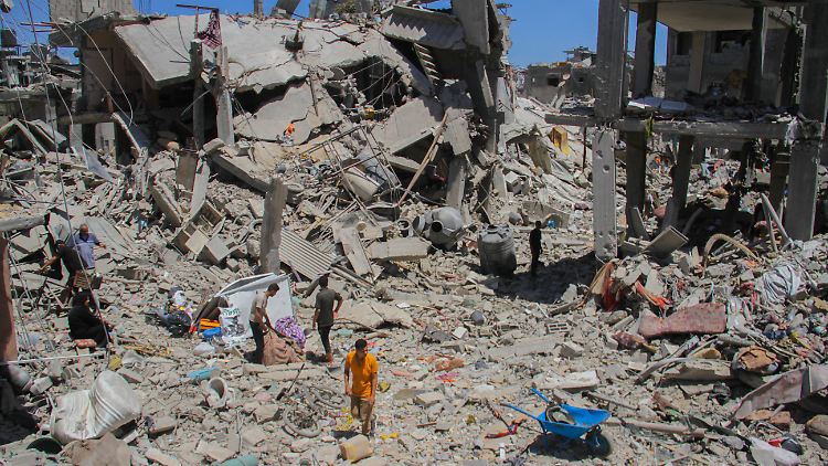 In der letzten Phase geht es auch um den Wiederaufbau im Gazastreifen.