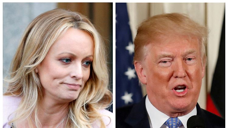 Die Pornodarstellerin und -regisseurin Stormy Daniels ist froh, dass man ihrer Aussage Glauben schenkt. Trump bestreitet die Affäre mit ihr bis heute.