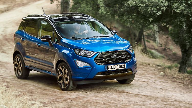 Der Ford Ecosport ist kein Geländewagen, schlechte Wege sind aber kein Problem.
