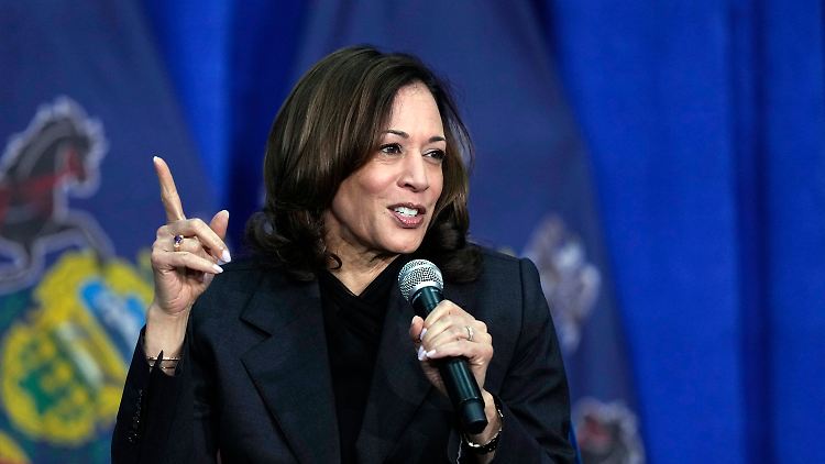Nicht nur Kamala Harris stichelte in der Sendung gegen Trump.