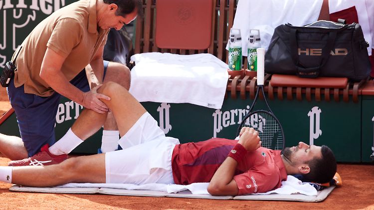 Novak Djokovic kämpfte sich verletzt weiter.
