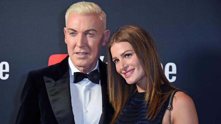 Feiern ihre ganz persönliche Loveparade auf Sylt: H.P. Baxxter und seine Lebensgefährtin Sara