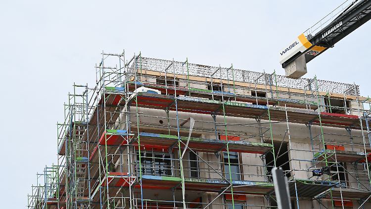 Der Wohnungsbau geht in Deutschland nur langsam voran.