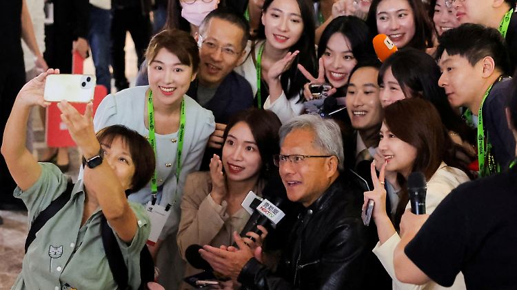 Bewunderter Konzernchef: Jensen Huang.