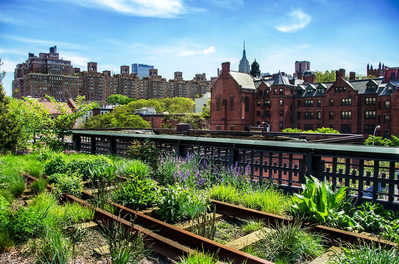 Beinahe hätte es den Park auf der New Yorker High Line nie gegeben.