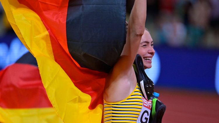 Gina Lückenkemper ist bereit für neue Jubelstürme.