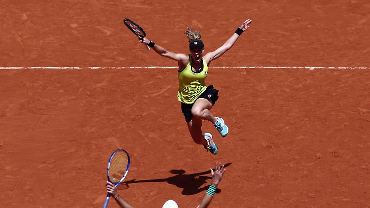 Laura Siegemund hatte reichlich Grund zur Freude.