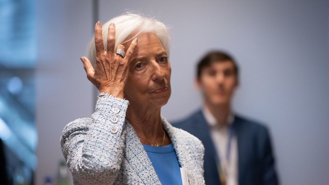 Alles andere als euphorisch: Christine Lagarde.