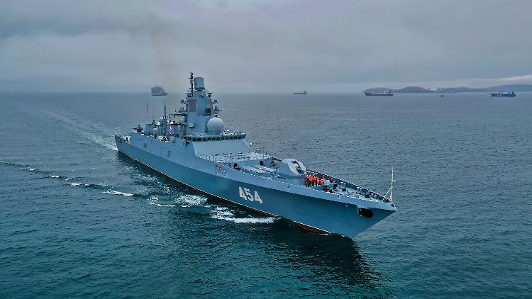 Die Fregatte "Admiral Gorschkow" soll bald vor Havanna ankern.