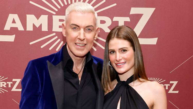 Noch vor dem Wochenende Mann und Frau: H.P. Baxxter und Sara Bakhsh.