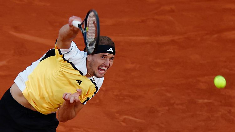 Alexander Zverev stürmt ins Finale der French Open.