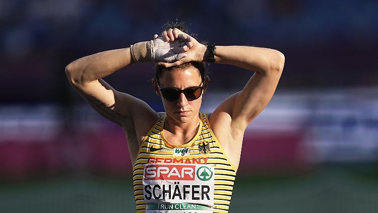 Carolin Schäfer erlebte ein Debakel im Kugelstoßen.