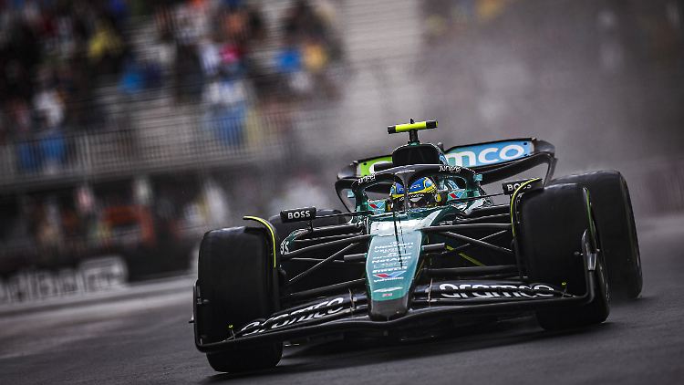 Machte auf nasser Strecke eine gute Figur: Fernando Alonso.