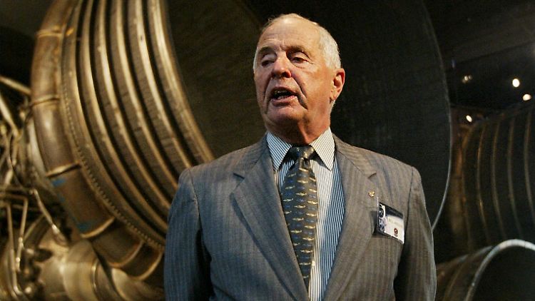 William Anders, hier vor 20 Jahren, war Teil von Apollo 8, dem ersten bemannten Flug zum Mond im Jahr 1968. 