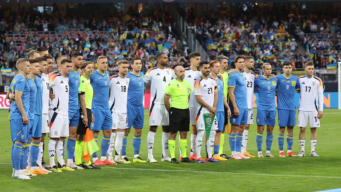 Im Testspiel vor der EM trennten sich das deutsche und ukrainische Team vergangene Woche 0:0.