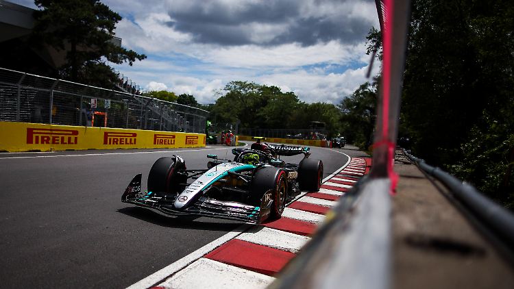 Lewis Hamilton fuhr in Kanada der Konkurrenz davon.