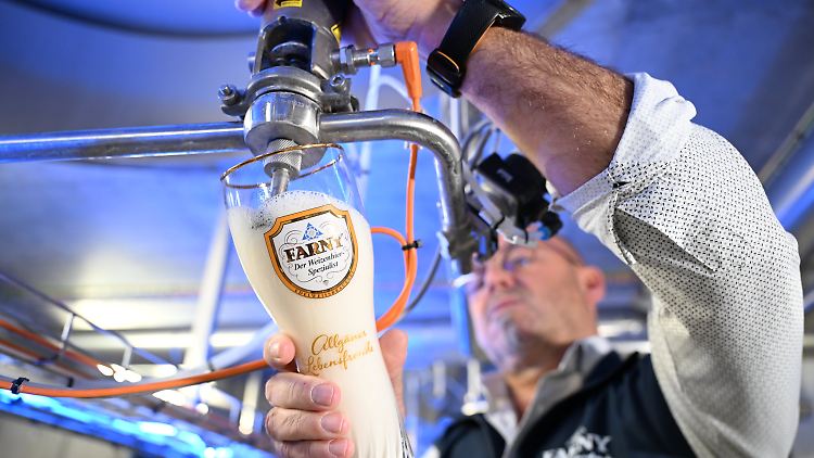 Kristall-Weizen schmeckt nicht jedem. 