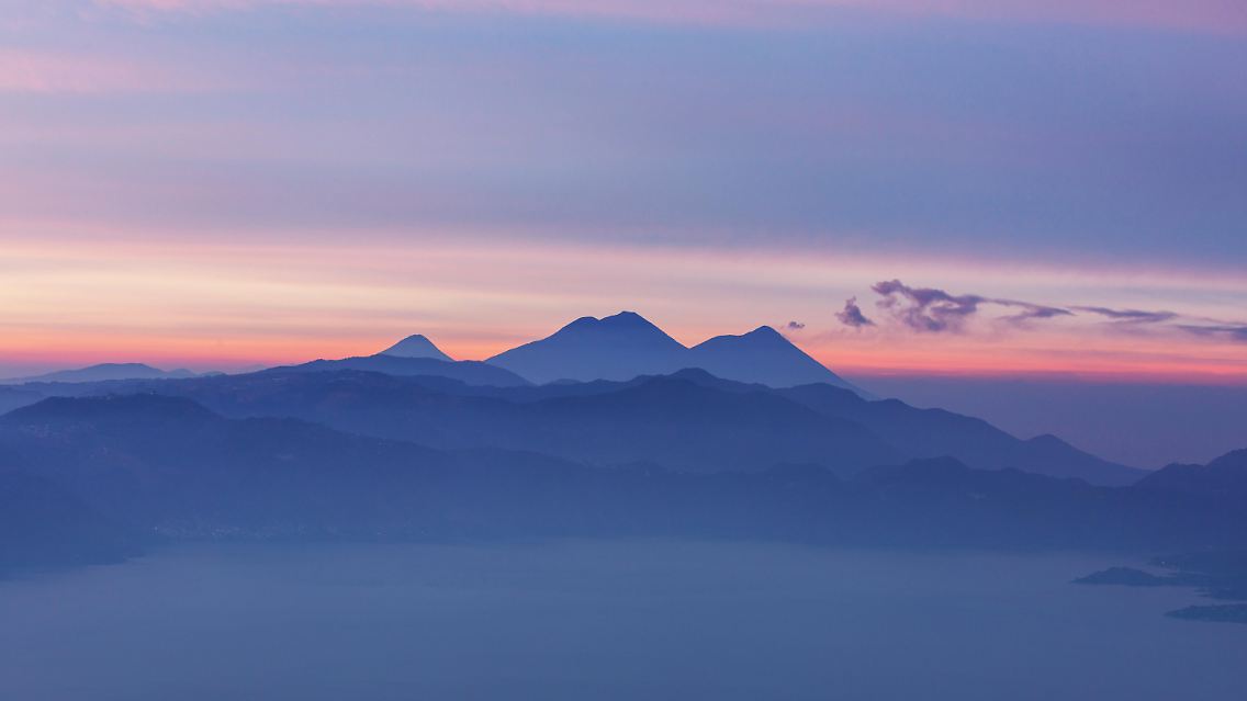Schön, aber auch schön gefährlich: Vulkane in Guatemala.
