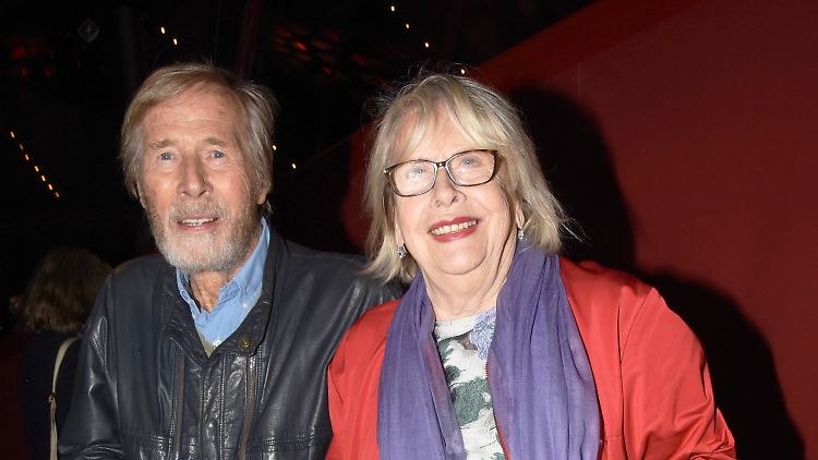 Horst Janson und Ehefrau Helgardt Hella Ruthardt bei einem Event im vergangenen Jahr.