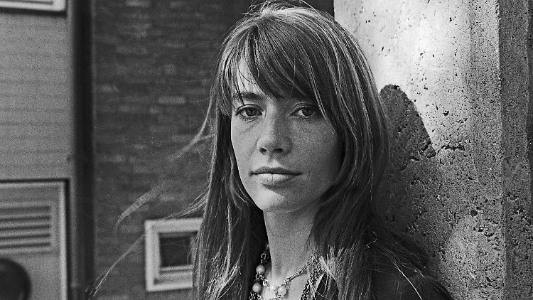 Françoise Hardy auf einer Aufnahme aus dem Jahr 1968.