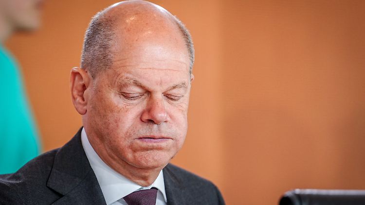 Bedenken aus Berlin: Bundeskanzler Scholz am Mittwoch bei der Kabinettssitzung. 